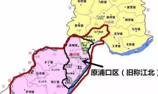 重庆江北区地图 重庆江北区地图